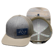 California Hat, Baseball Hat, Snapback Hat, Cream, Gray, Mens Hat, Womens Hat, Main Picture