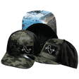 California Hat, Baseball Hat, Snapback Hat, Green Camo, Black, Mens Hat, Womens Hat, Main Picture