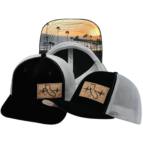 California Hat, Baseball Hat, Snapback Hat, Suede, Black, Gray, Mens Hat, Womens Hat, Main Picture