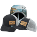 California Hat - Baseball Hat Fit - Charcoal / Gray - Trucker Mesh
