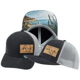 California Hat, Baseball Hat, Snapback Hat, Charcoal, Gray, Mens Hat, Womens Hat, Main Picture