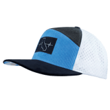California Hat, Flat Bill, Snapback Hat, Corduroy, Charcoal, Light Blue, White, Mens Hat, Womens Hat, Side Picture