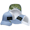 California Hat - Low Profile - Blue / White - Trucker Mesh