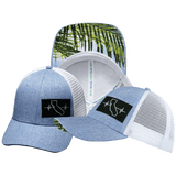 California Hat, Low Profile, Snapback Hat, Blue, White, Mens Hat, Womens Hat, Main Picture 