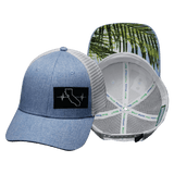 California Hat, Low Profile, Snapback Hat, Blue, White, Mens Hat, Womens Hat, Main Picture 