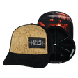 Camping Hat, Baseball Hat, Snapback Hat, Corduroy, Cork, Black, Mens Hat, Womens Hat, Main Picture 