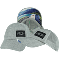 Camping Hat - Low Profile - Dad Hat - Heather Gray / Gray - Soft Trucker Mesh