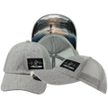 Paddle Board Hat - Dad Hat - Gray Hemp / Gray - Soft Trucker Mesh