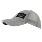 Paddle Board Hat, Dad Hat, Snapback, Gray Hemp, Gray, Mens Hat, Womens Hat, Side Picture