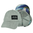 Camping Hat, Low Profile, Dad Hat, Snapback Hat, Heather Gray, Gray, Mens Hat, Womens Hat, Main Picture 