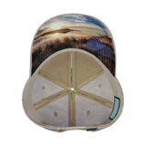 Camping Hat, Low Profile, Snapback Hat, Tan Hemp, Mens Hat, Womens Hat, Underbill Picture 