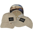 Camping Hat, Low Profile, Snapback Hat, Tan Hemp, Mens Hat, Womens Hat, Main Picture 