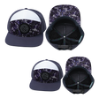 Color Vibes Hat Bundle, Flat Bill, Snapback Hat, Blue Fall Camo, Charcoal, White, Mens Hat, Womens Hat, Main Picture