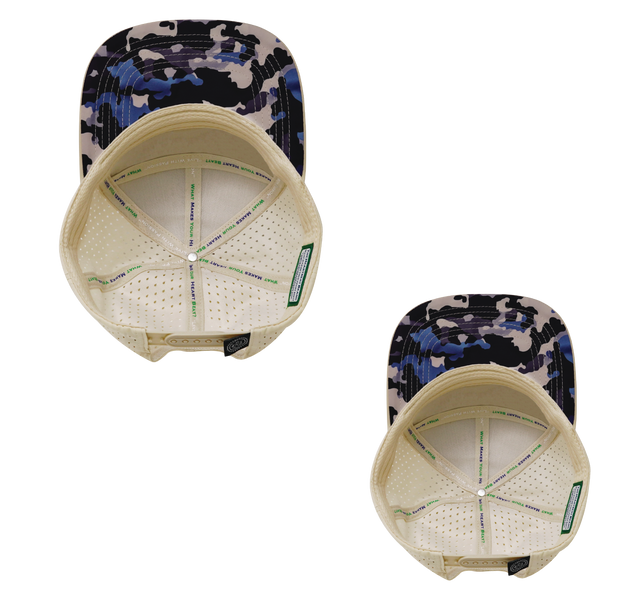 Color Vibes Hat Bundle, Flat Bill, Snapback Hat, Dusk Camo, Cream, Charcoal, Mens Hat, Womens Hat, Underbill Picture