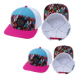 Color Vibes Hat Bundle, Flat Bill, Snapback Hat, Neon Peaks, Neon Pink, Neon Green Blue, White, Mens Hat, Womens Hat, Main Picture