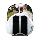 Dog Hat hat, 5 Panel Hat, Snapback, Charcoal, Navy, White, Mens Hat, Womens Hat, Underbill Picture