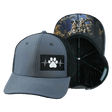 Dog Hat, Baseball Hat, Snapback Hat, Charcoal, Black, Mens Hat, Womens Hat, Main Picture