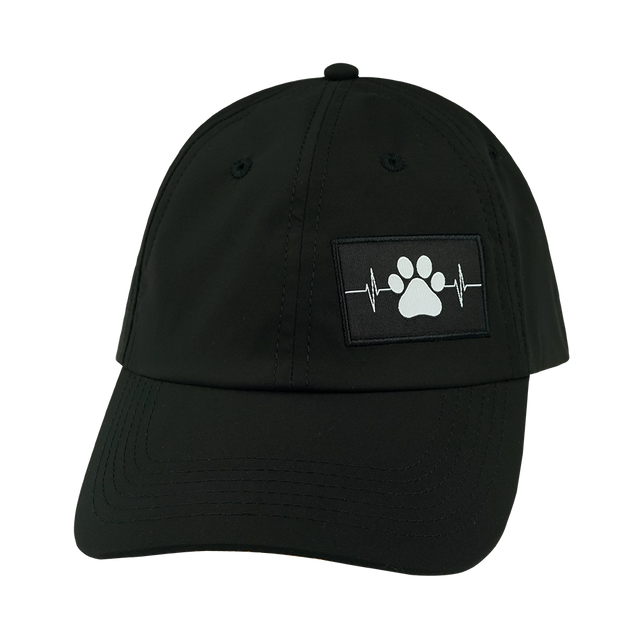 Dog Hat, Dad Hat, Snapback, Black, Mens Hat, Womens Hat, Front Picture