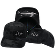 Fishing Hat, Baseball Hat, Snapback Hat, Black Camo, Mens Hat, Womens Hat, Main Picture