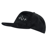 Fishing Hat, Baseball Hat, Snapback Hat, Black Camo, Mens Hat, Womens Hat, Side Picture