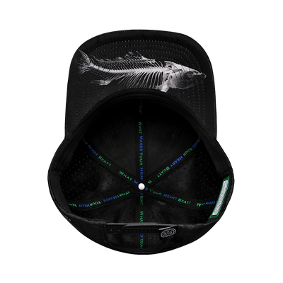 Fishing Hat, Baseball Hat, Snapback Hat, Black Camo, Mens Hat, Womens Hat, Underbill Picture