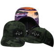 Fishing Hat, Baseball Hat, Snapback Hat, Green Camo, Mens Hat, Womens Hat, Main Picture