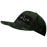Fishing Hat, Baseball Hat, Snapback Hat, Green Camo, Mens Hat, Womens Hat, Side Picture