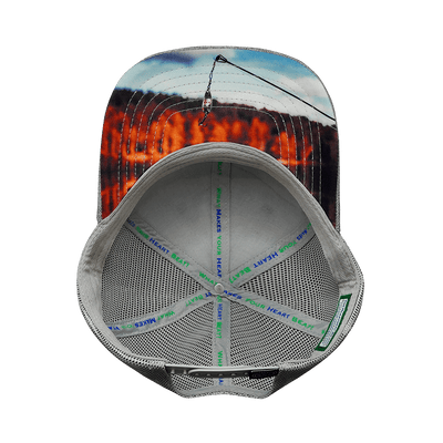 Fishing Hat, Baseball Hat, Snapback Hat, Heather Gray, Gray, Mens Hat, Womens Hat, Underbill Picture