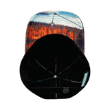 Fishing Hat, Baseball Hat, Snapback Hat, Maple Leaf Camo, Black, Mens Hat, Womens Hat, Underbill Picture