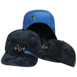 Fishing Hat, Flat Bill, Snapback Hat, Navy Camo, Mens Hat, Womens Hat, Main Picture