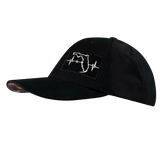Florida Hat, Athletiic Fit,  Airmesh, Snapback Hat, Black, Mens Hat, Womens Hat, Side Picture