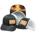 Florida Hat - Baseball Hat Fit - Black / Gray - Trucker Mesh