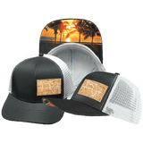 Florida Hat, Baseball Hat, Snapback Hat, Black, Gray, Mens Hat, Womens Hat, Main Picture
