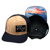 Florida Hat, Baseball Hat, Snapback Hat, Cork, Black, Mens Hat, Womens Hat, Main Picture