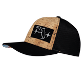 Florida Hat, Baseball Hat, Snapback Hat, Cork, Black, Mens Hat, Womens Hat, Side Picture