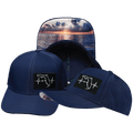 Florida Hat - Baseball Hat Fit - Dark Blue - Laser Mesh