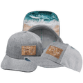 Florida Hat - Baseball Hat Fit - Heather Gray / Gray - Jersey Mesh
