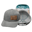Florida Hat, Baseball Hat, Snapback Hat, Heather Gray, Gray, Mens Hat, Womens Hat, Main Picture