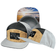 Florida Hat, Flat Bill, Snapback Hat, Cork, Gray, Charcoal, Mens Hat, Womens Hat, Main Picture