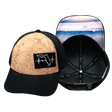 Florida Hat, Low Profile, Snapback Hat, Cork, Black, Mens Hat, Womens Hat, Main Picture 