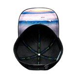 Florida Hat, Low Profile, Snapback Hat, Cork, Black, White, Mens Hat, Womens Hat, Underbill Picture 