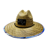 Florida Straw, Sun Hat, Pier, Mens Straw Hat, Womens Straw Hat, Front Picture