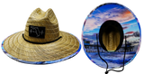 Florida Straw, Sun Hat, Pier, Mens Straw Hat, Womens Straw Hat, Main Picture