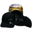 Golf Hat, Baseball Hat, Snapback Hat, Black, Mens Hat, Womens Hat, Main Picture 