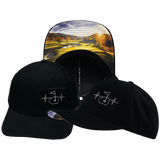 Golf Hat, Baseball Hat, Snapback Hat, Black, Mens Hat, Womens Hat, Main Picture 