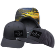 Golf Hat, Baseball Hat, Snapback Hat, Charcoal, Mens Hat, Womens Hat, Main Picture 