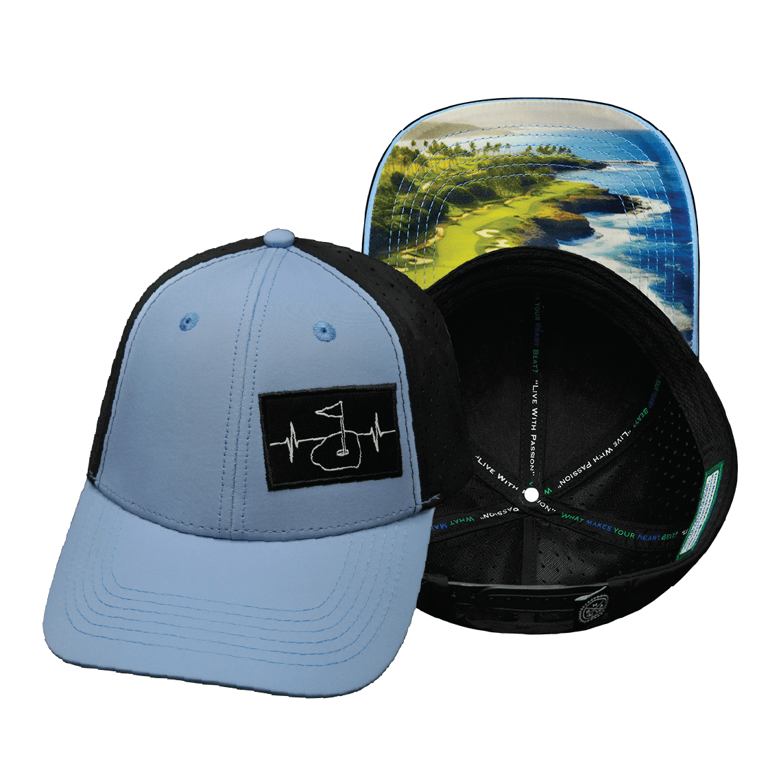 low profile golf hats
