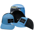 Golf Hat, Trucker Hat, Snapback Hat, Slate Blue, Black, Mens Hat, Womens Hat, Main Picture