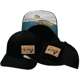 Hawaii Hat, Baseball Hat, Snapback Hat, Black, Mens Hat, Womens Hat, Main Picture
