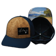 Hawaii Hat, Baseball Hat, Snapback Hat, Cork, Navy, Mens Hat, Womens Hat, Main Picture